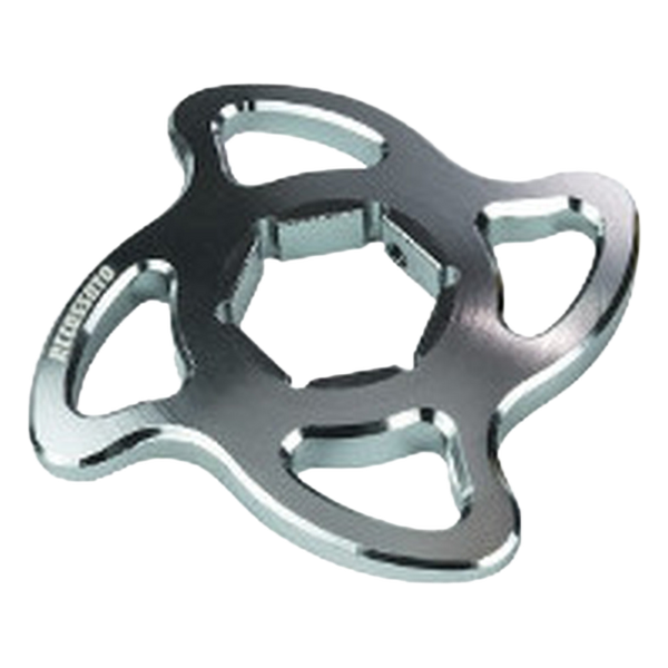 Accossato fork preload adjusters AD019 for Suzuki GSX-R 600, titanium version
