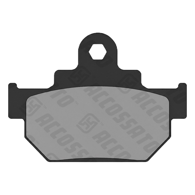 Accossato front brake pads AGPA163OR, organic (or) compound, for Suzuki LS650 SAVAGE