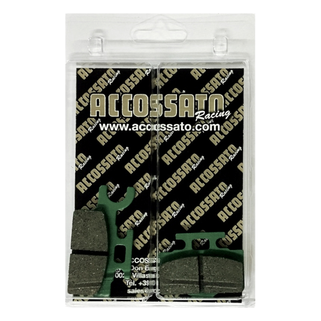 Accossato front brake pads AGPA169 for Kawasaki KX65 (2000-2026)