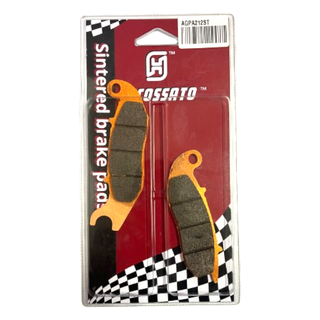 Accossato front brake pads AGPA212ST, sintered (st) compound, for Honda CRF250 Rally