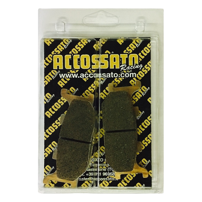 Accossato front brake pads AGPA22 for Yamaha XJ6 DIVERSION (2009-2015)