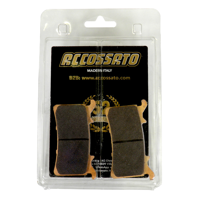 Accossato front brake pads AGPA291 for BMW M1000R (2023-2026)