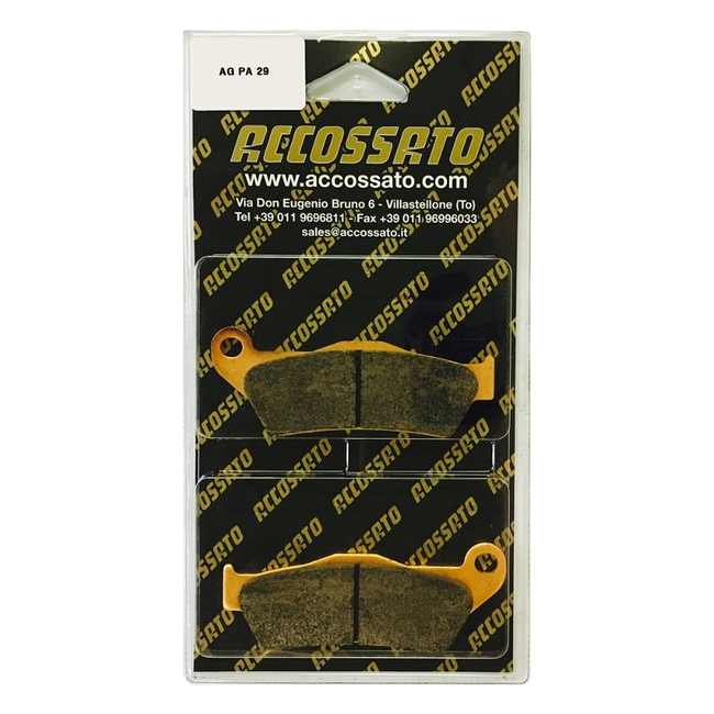 Accossato rear brake pads AGPA29 for KTM 890 ADVENTURE R RALLY (2024)