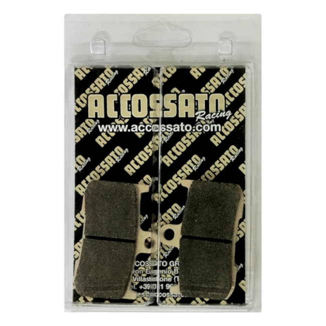 Accossato front brake pads AGPA38 for Indian CHIEF (2014-2023)