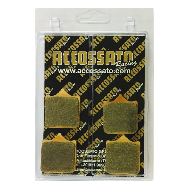 Accossato front brake pads AGPA55 for BMW S1000RR (2009-2018)