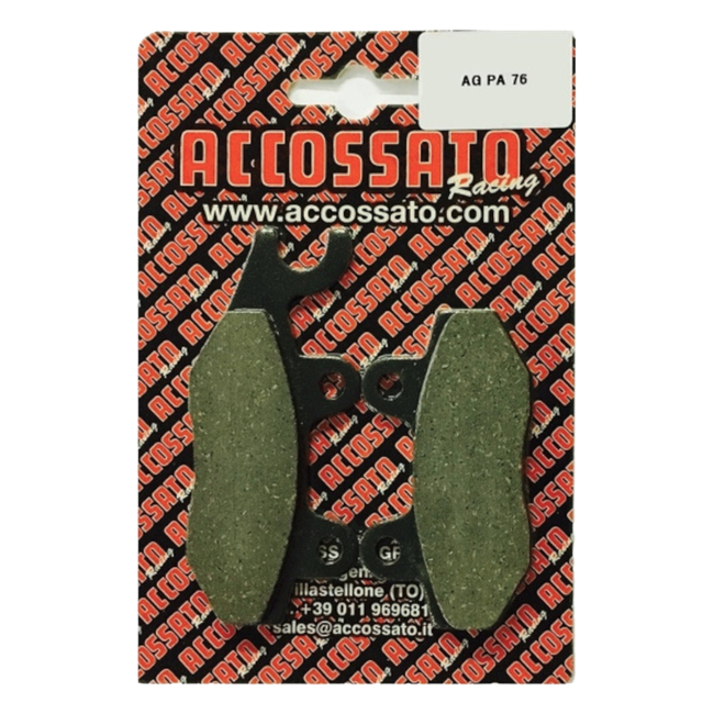 Accossato rear brake pads AGPA76 for Triumph SPEEDMASTER (2003-2015)