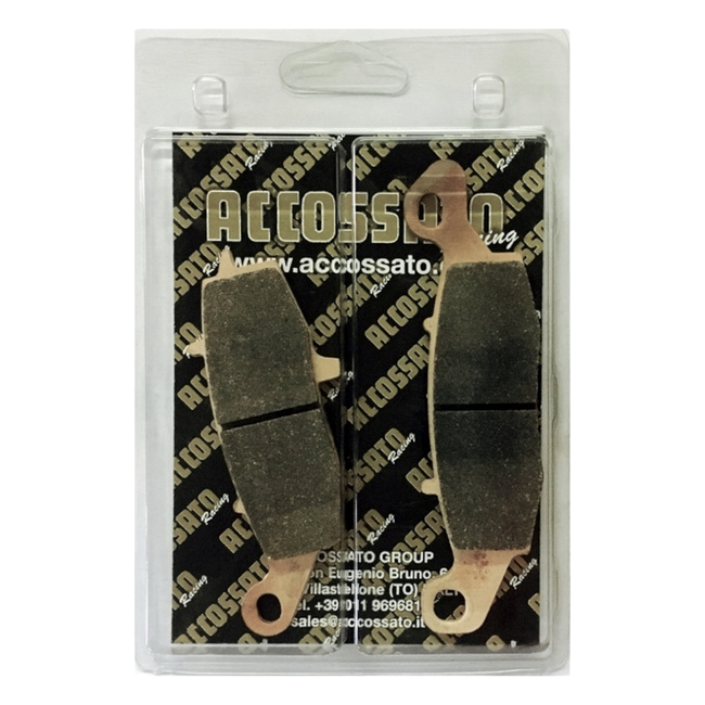 Accossato front brake pads AGPA95 for Suzuki SV650 (1999-2021)