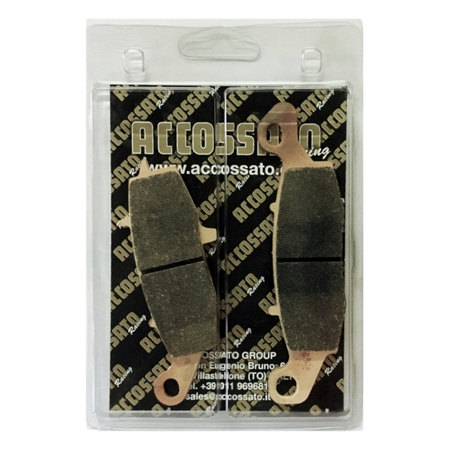 Accossato front brake pads AGPA95 for Kawasaki VN900 CLASSIC (2006-2021)