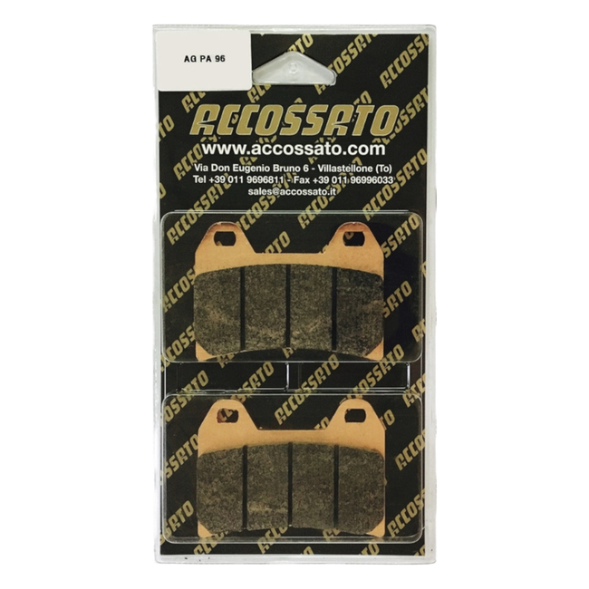 Accossato front brake pads AGPA96 for Husqvarna NORDEN 901 (2022-2024)