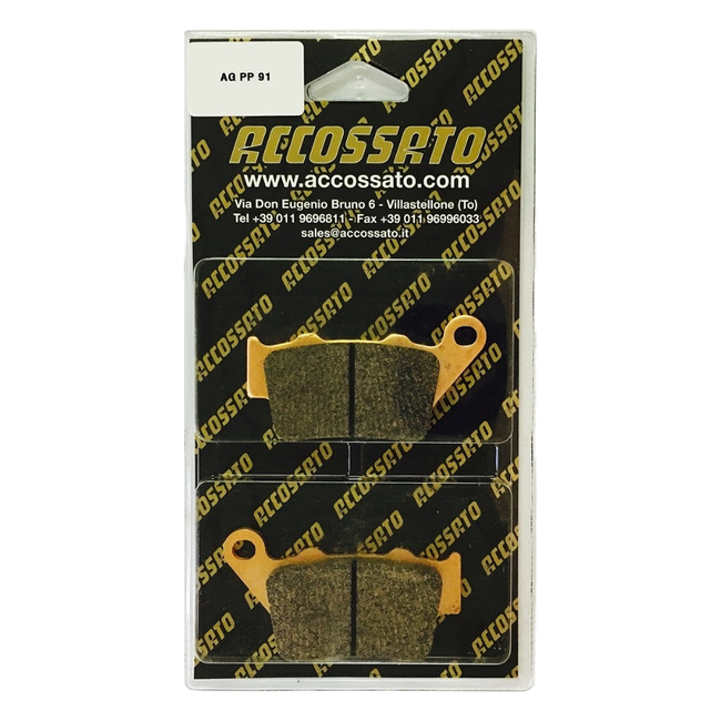 Accossato rear brake pads AGPP91 for Husqvarna ENDURO 701 (2017-2024)