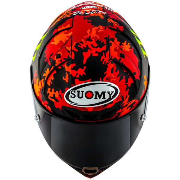 Suomy S1-XR GP helmet Pecco Bagnaia Monster Replica 2025 matte finish K6SX0017