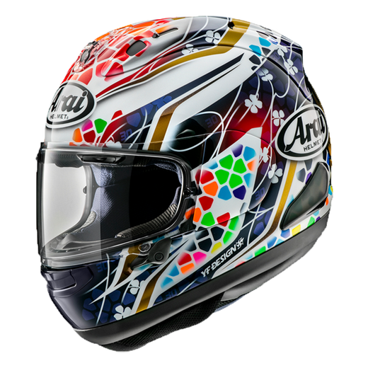 Arai RX-7V Evo Helmet Nakagami GP2 – ECE 22.06 Full-Face Race Replica