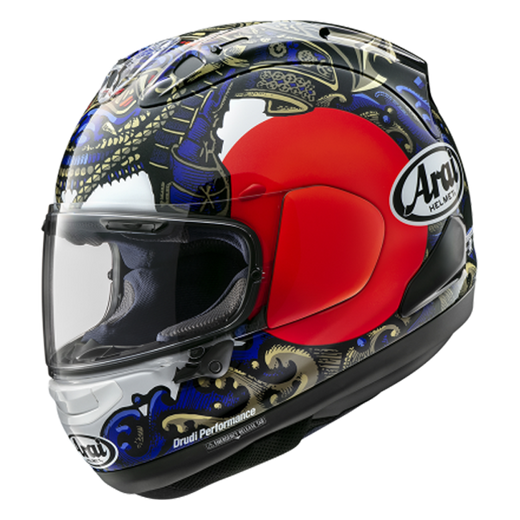 Arai RX-7V Evo Helmet Samurai – ECE 22.06 Certified Full-Face Racing Helmet