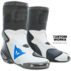 White / Sky Blue