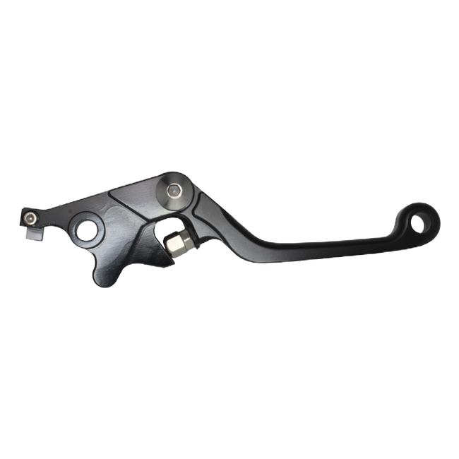 Accossato off-road folding brake lever B8142 with black blade for Suzuki DR-Z400S (2000-2019, 2021)