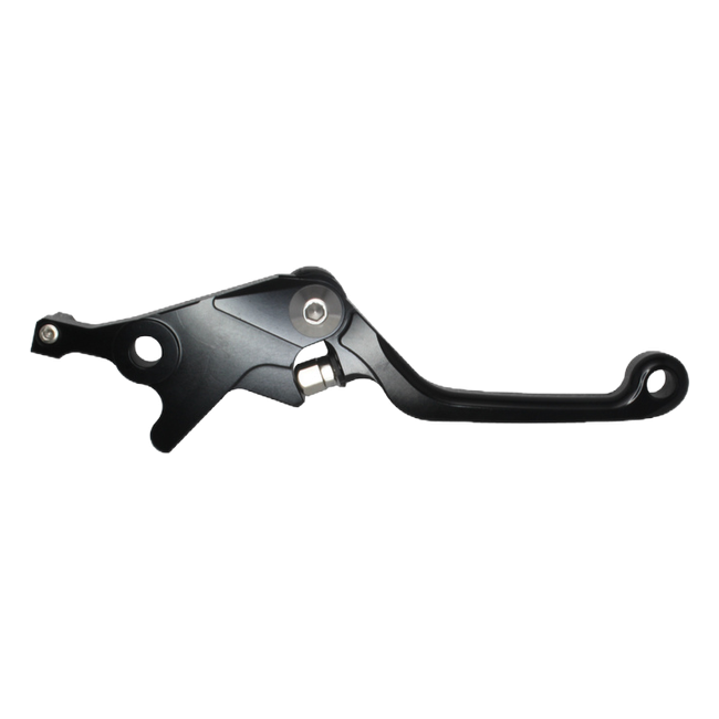 Accossato off-road folding brake lever B8145 with black blade for Kawasaki KLX 125 D-TRACKER (2010-2016)