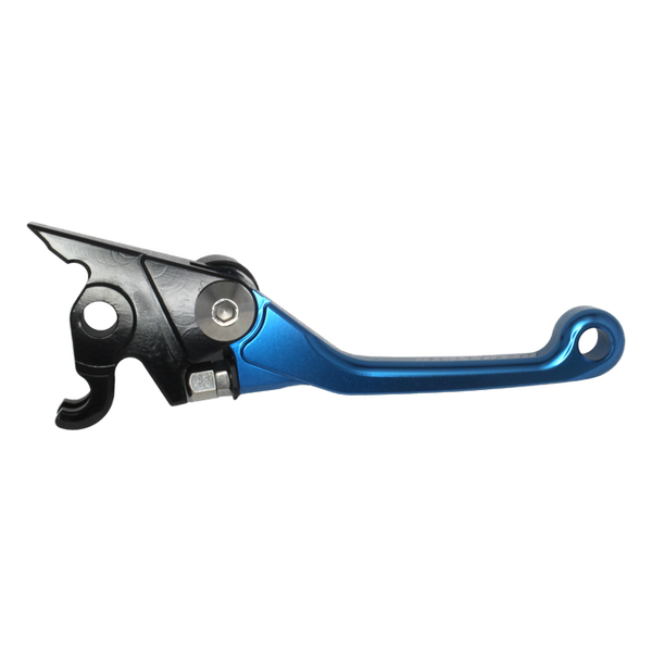 Accossato off-road folding brake lever B8281 with blue blade for SWM RS 300 R (2016-2019)