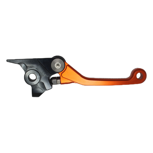 Accossato off-road folding brake lever B8282 with orange blade for Sherco SE 125 (2018-2022)