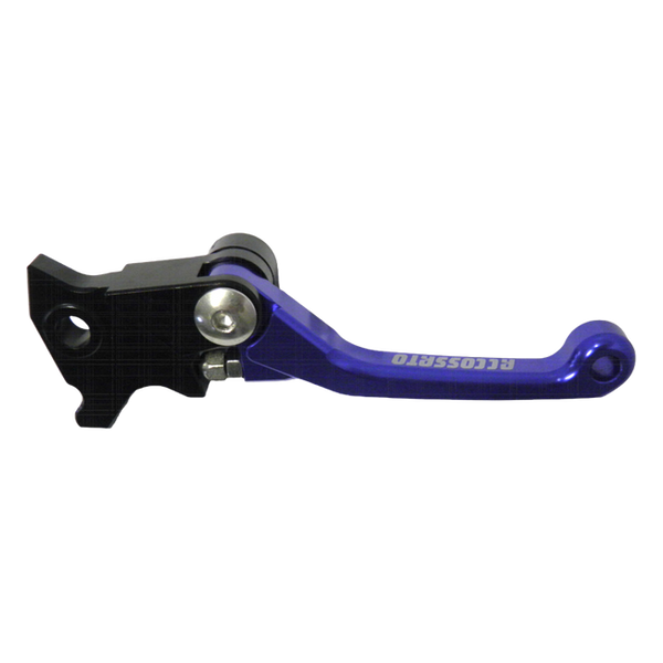 Accossato off-road folding brake lever B8307 with blue blade for Yamaha XT250X (2006-2015)