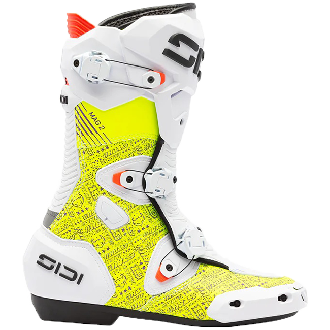 Sidi MAG 2 Air motorcycle boots Álvaro Bautista Replica 2025 colourway 319