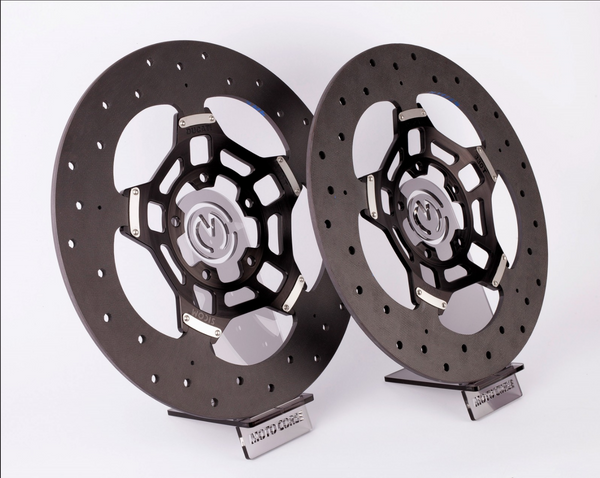 SICOM T-Drive SSP carbon ceramic front brake disc kit 330x6mm for Ducati Panigale V4/S/R 2025–2026