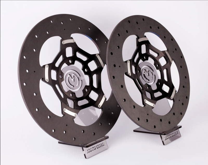 SICOM DMC Carbon-Ceramic T-Drive front brake disc kit 330x6mm for Ducati Panigale V4