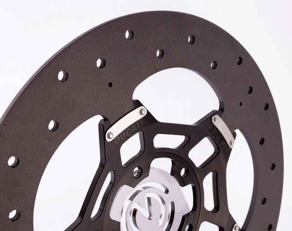 SICOM T-Drive SSP carbon ceramic front brake disc kit 330x6mm for Ducati Panigale V4/S/R 2025–2026