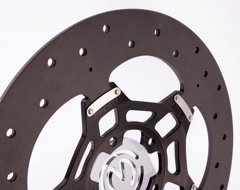 SICOM T-Drive SSP carbon ceramic front brake disc kit 330x6mm for Ducati Panigale V4/S/R 2025–2026