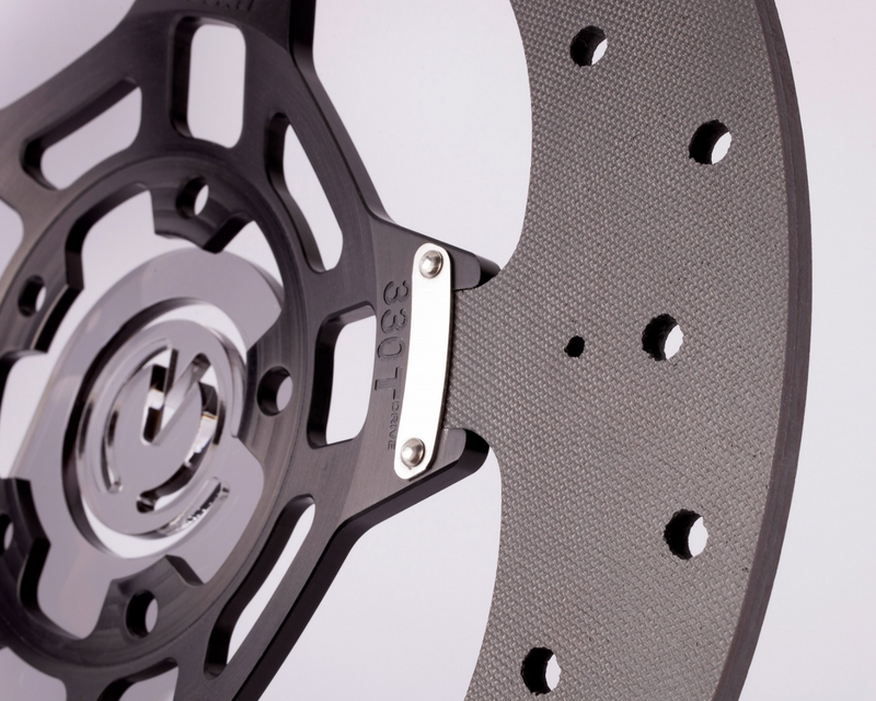 SICOM DMC Carbon-Ceramic T-Drive front brake disc kit 330x6mm for Ducati Panigale V4