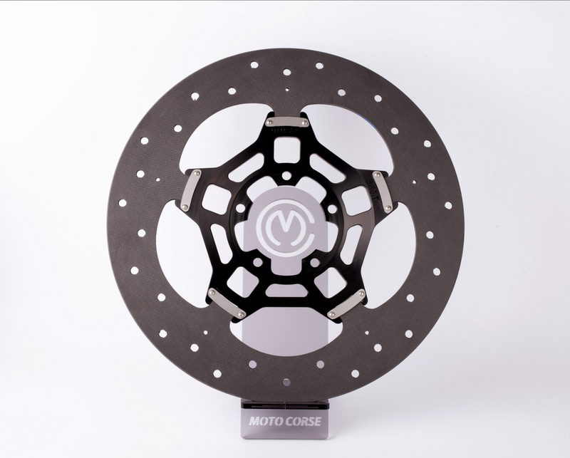 SICOM T-Drive SSP carbon ceramic front brake disc kit 330x6mm for Ducati Panigale V4/S/R 2025–2026