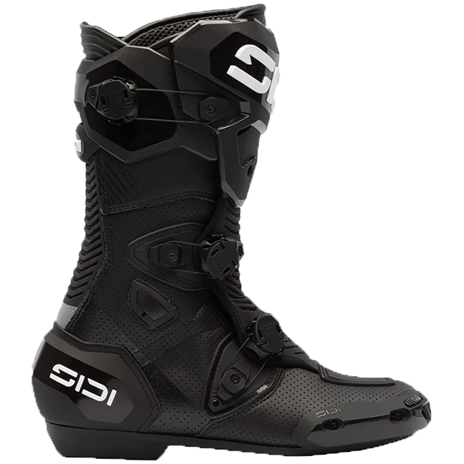 Sidi MAG 2 Air motorcycle boots in black colourway 102