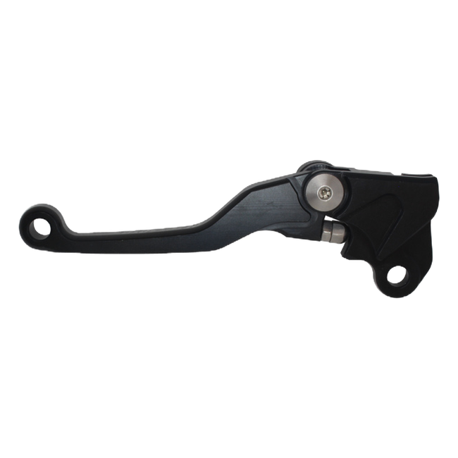Accossato off-road folding clutch lever C7103 with black blade for Honda CRF250F (2019-2022)