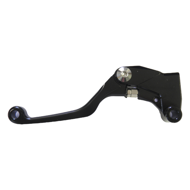 Accossato off-road folding clutch lever C7127 with black blade for Kawasaki KLX 125 (2010-2016)