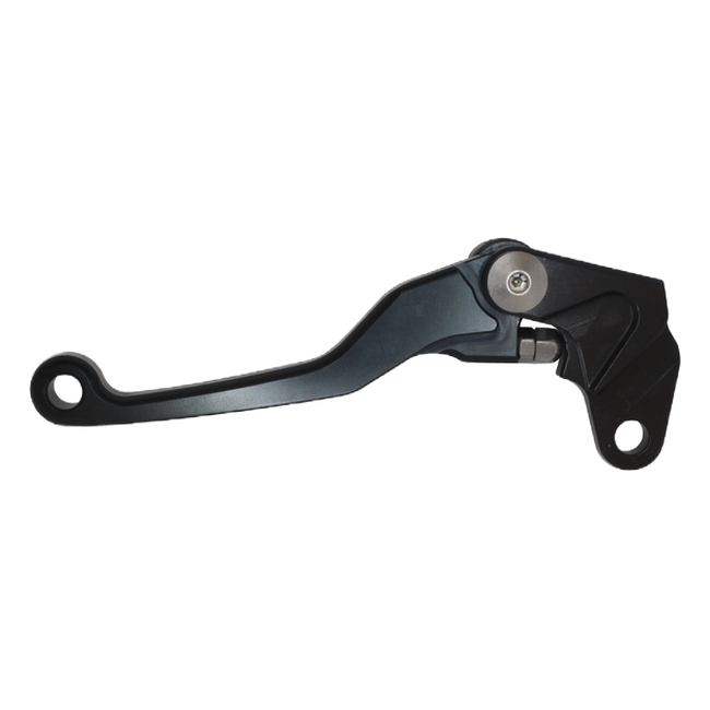 Accossato off-road folding clutch lever C7140 with black blade for Suzuki DR-Z400S (2000-2019, 2021)