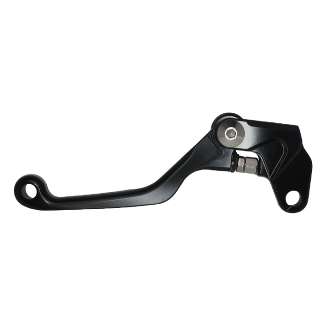 Accossato off-road folding clutch lever C7160 with black blade for Yamaha XT250 (2009-2022)
