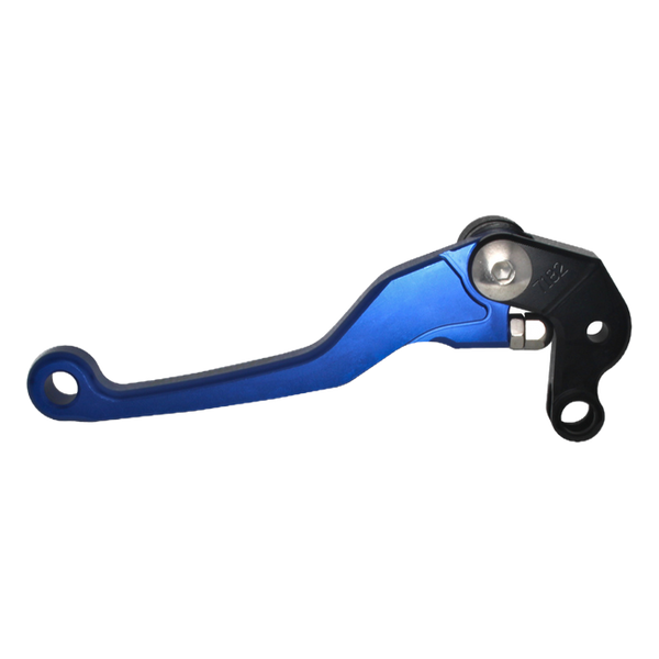 Accossato off-road folding clutch lever C7182 with blue blade for SWM RS 650 R (2016)