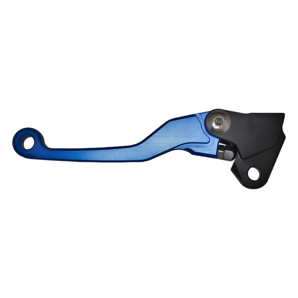 Accossato off-road folding clutch lever C7261 with blue blade for Kawasaki KX450F (2006-2018)