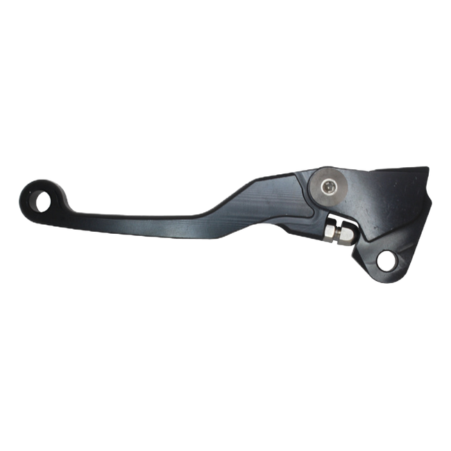 Accossato off-road folding clutch lever C7261 with black blade for Kawasaki KX250F (2005-2020)