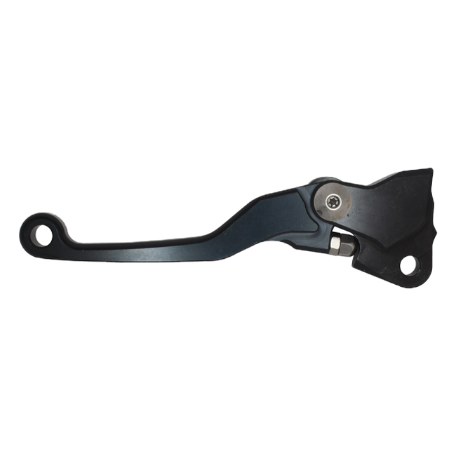 Accossato off-road folding clutch lever C7266 with black blade for Yamaha YZ125X (2017-2022)