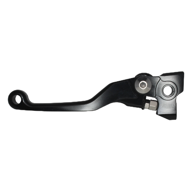 Accossato off-road folding clutch lever C7283 with black blade for KTM 250EXC-F (2007-2022)
