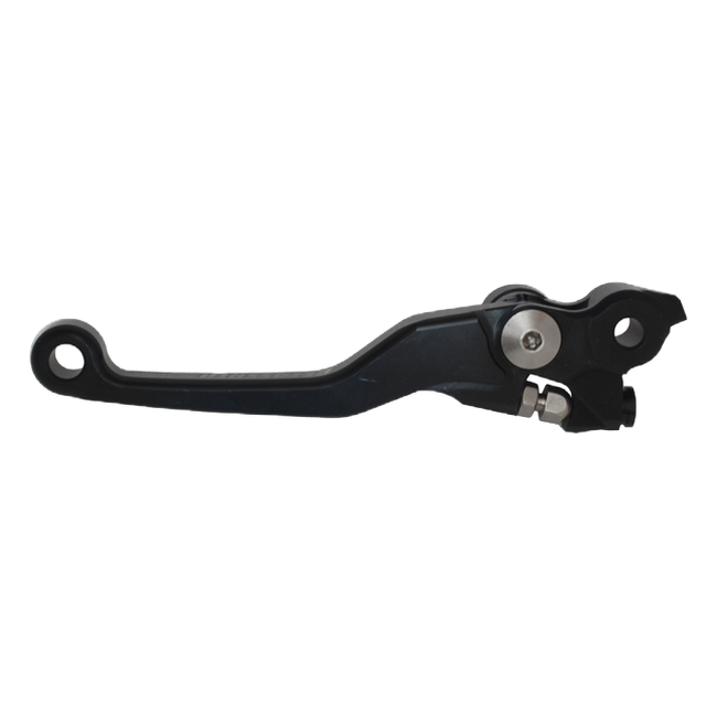 Accossato off-road folding clutch lever C7284 with black blade for Husqvarna FX 450 (2017)
