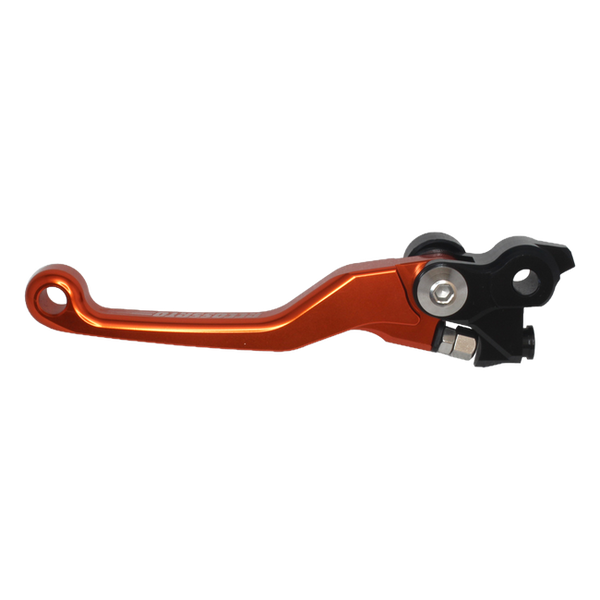Accossato off-road folding clutch lever C7284 with orange blade for Husqvarna FX 450 (2017)