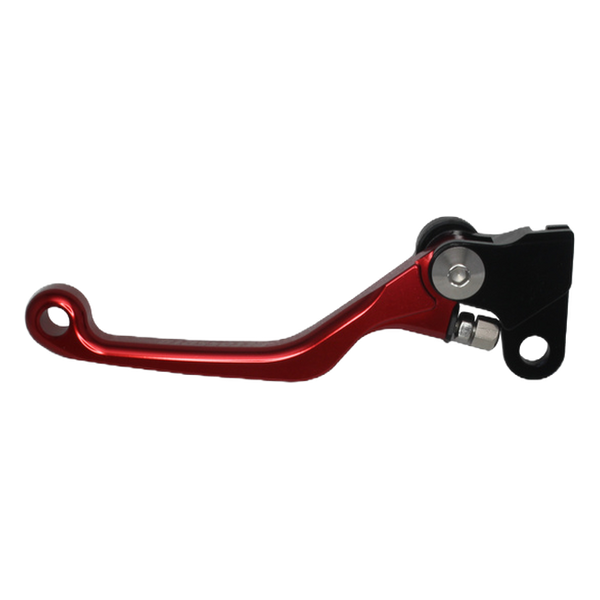 Accossato off-road folding clutch lever C7301 with red blade for Honda CRF250L (2012-2015)