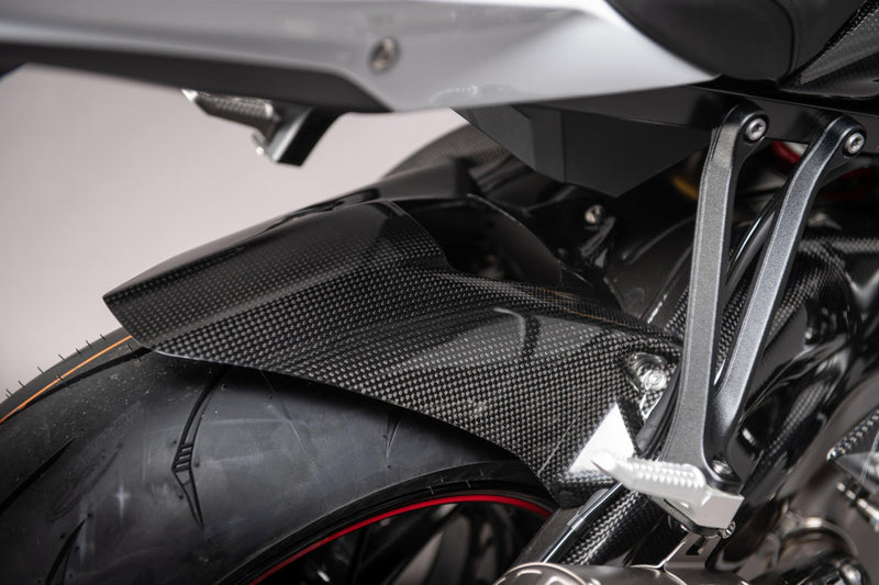 LighTech CARB1020 gloss carbon rear mudguard for BMW S1000RR K46
