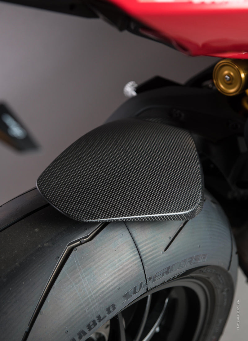 LighTech CARD0820 carbon rear mudguard for Ducati Panigale V4/S/R 2018-2024
