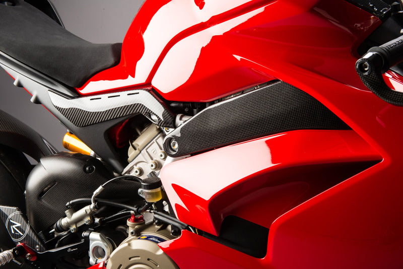 LighTech carbon rear frame cover Ducati Panigale V4 CARD0880 gloss finish