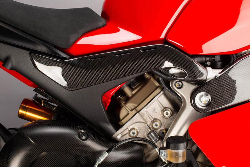 LighTech carbon rear frame cover Ducati Panigale V4 CARD0880 gloss finish