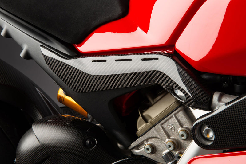 LighTech carbon rear frame cover Ducati Panigale V4 CARD0880 gloss finish
