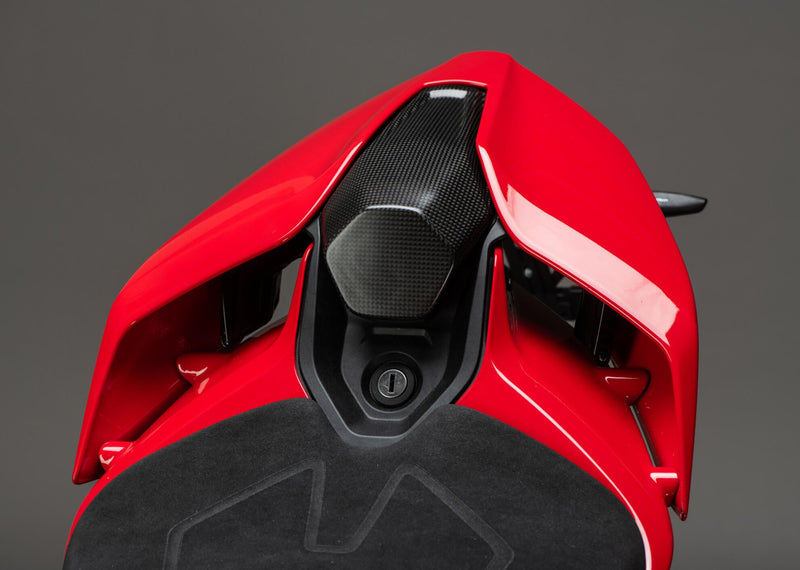 LighTech carbon seat cowl matte finish Ducati Panigale V4/S 2025-2026 CARD2492M