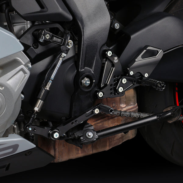 Bonamici Racing CF01 fitted to the CFMOTO SR-R 675 (2025-2026), view 2